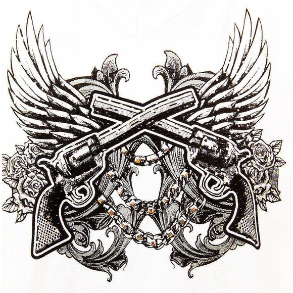 Gothic Angel Wing Fitted Lace Studded Hoodie Top - Picture 6 of 7